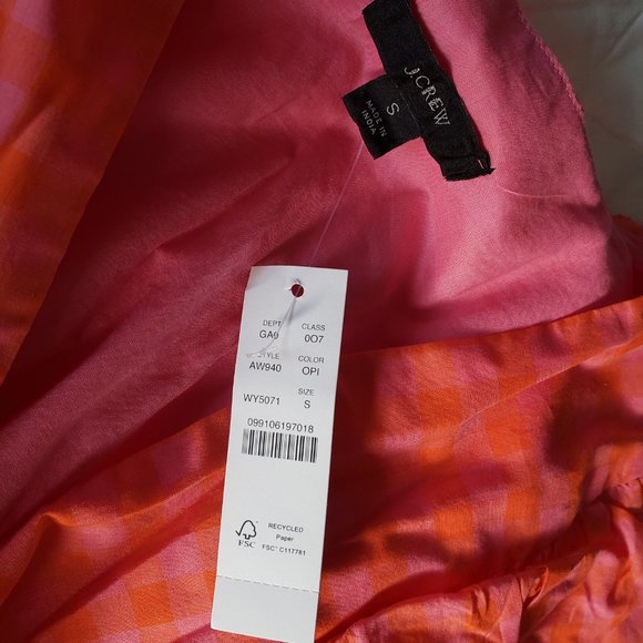 J.Crew Ruffle Side Tie Top - Picture 3 of 4